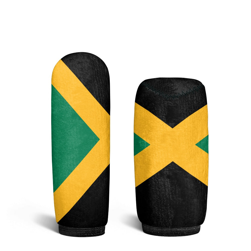 Jamaica Flag Inspired Gear Lever Cover+Hand Brake Cover