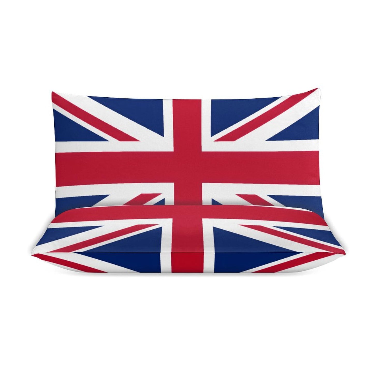 UK/Great Britain Flag Inspired 3-Piece Bedding Set (1 Duvet Cover + 2 Pillow Shams) – 102"×90"