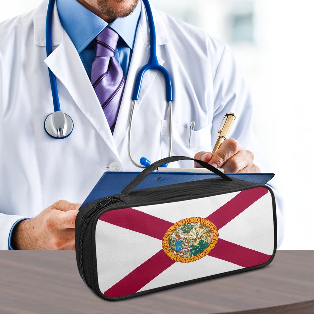 Florida Flag Inspired Stethoscope Storage Bag