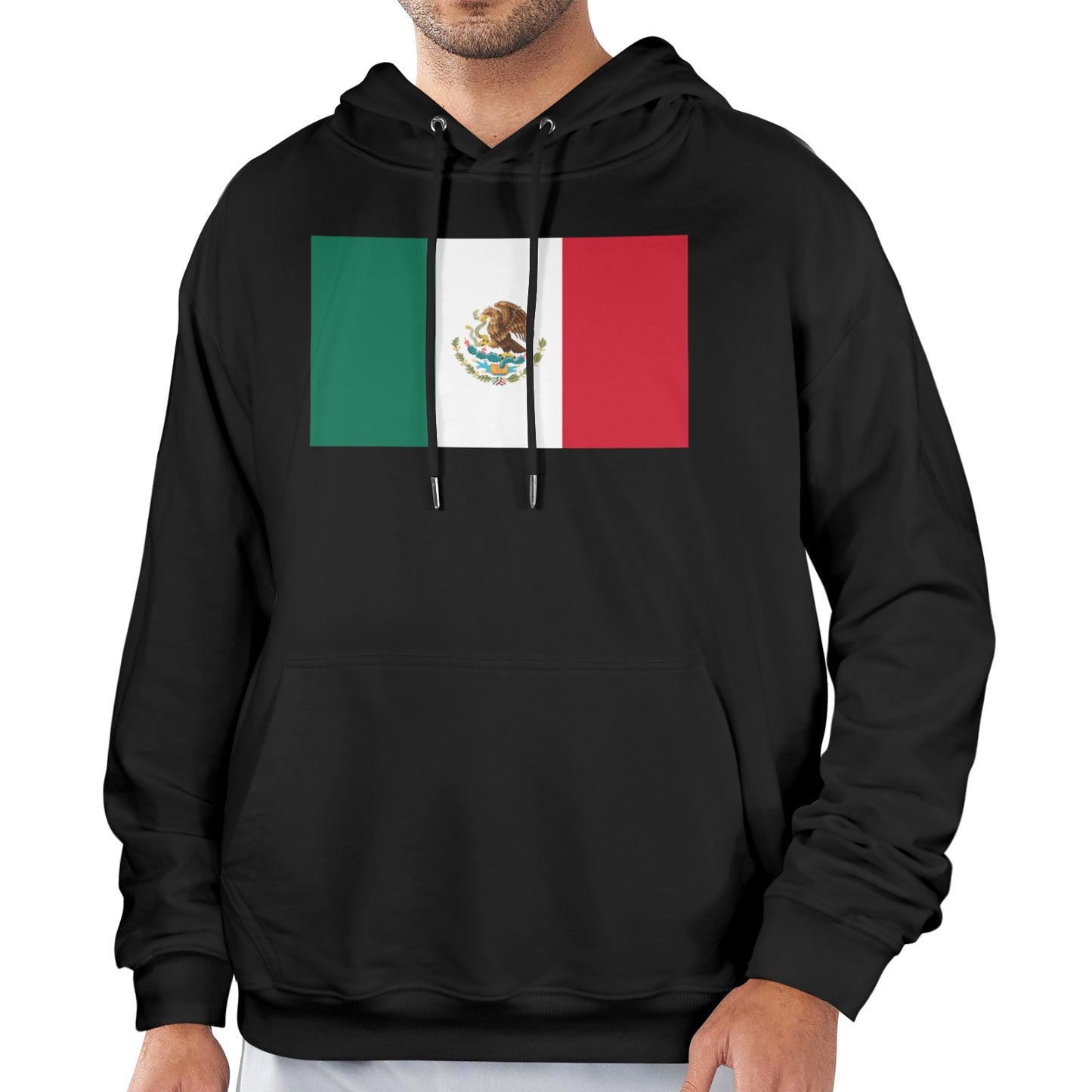 Mexico Flag Inspired Personalized Men's Hoodie | Ships from USA