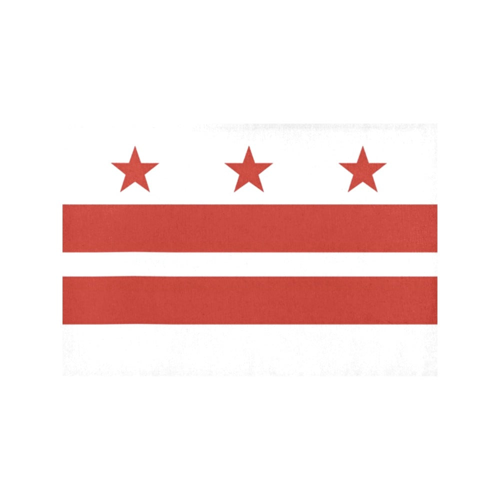 Washington DC Flag Placemats 12" x 18" (Set of 6)