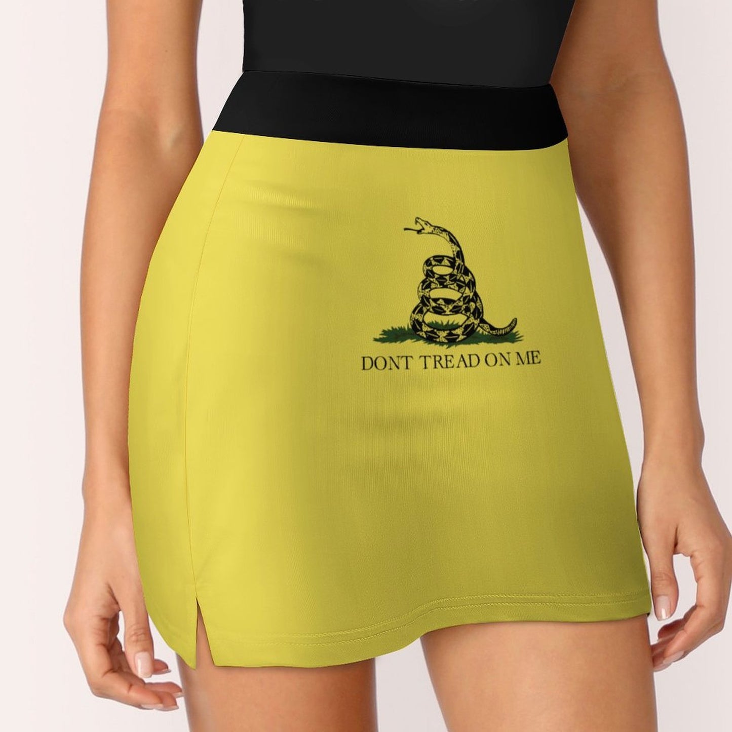 Gadsden Flag Inspired Women’s Skort with Pocket