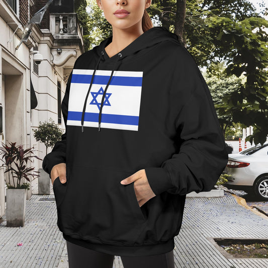 Israel Flag Women's Hoodie Made in the USA