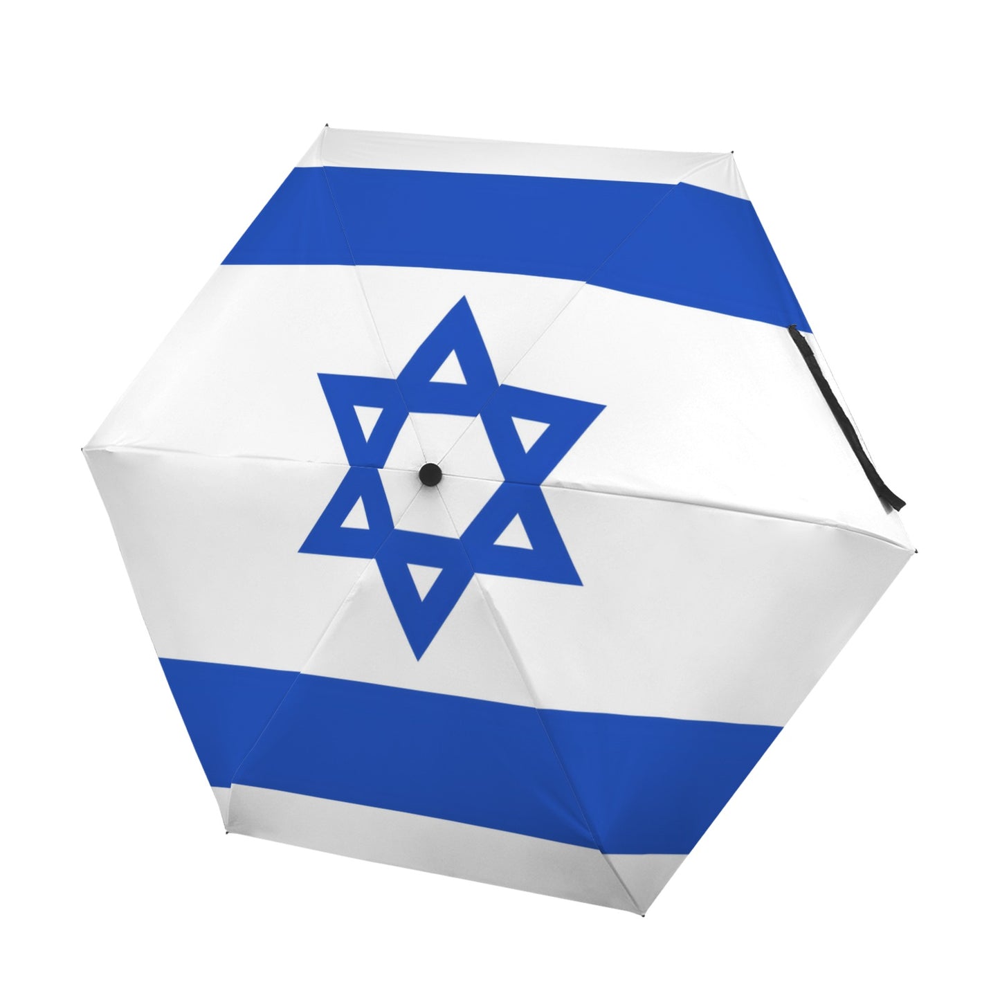 Israel Flag Inspired Mini Compact Umbrella
