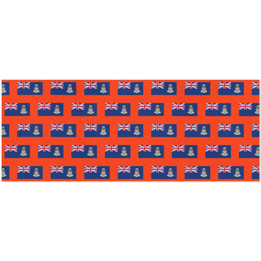 Cayman Islands Flag Custom Gift Wrapping Paper 58"x 22.5" (4 Rolls)