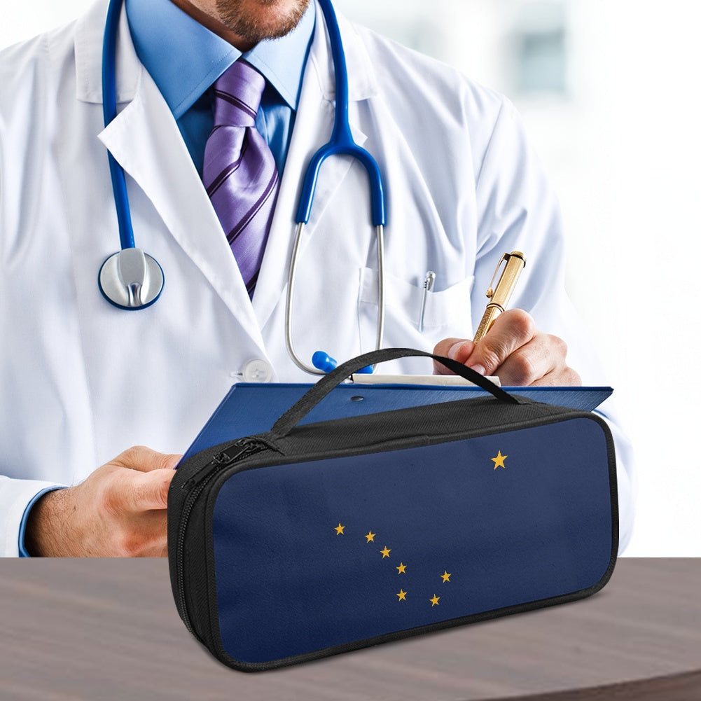 Alaska Flag Inspired Stethoscope Storage Bag