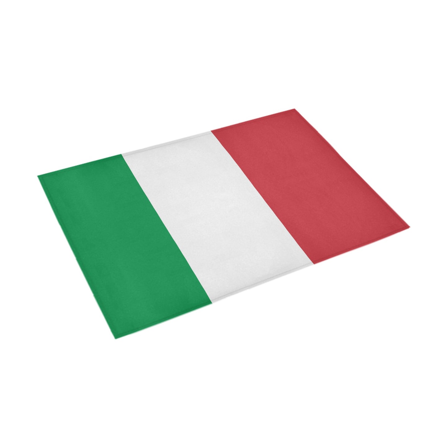 Italy Flag Inspired Doormat 30" x 18" (Sponge Material)