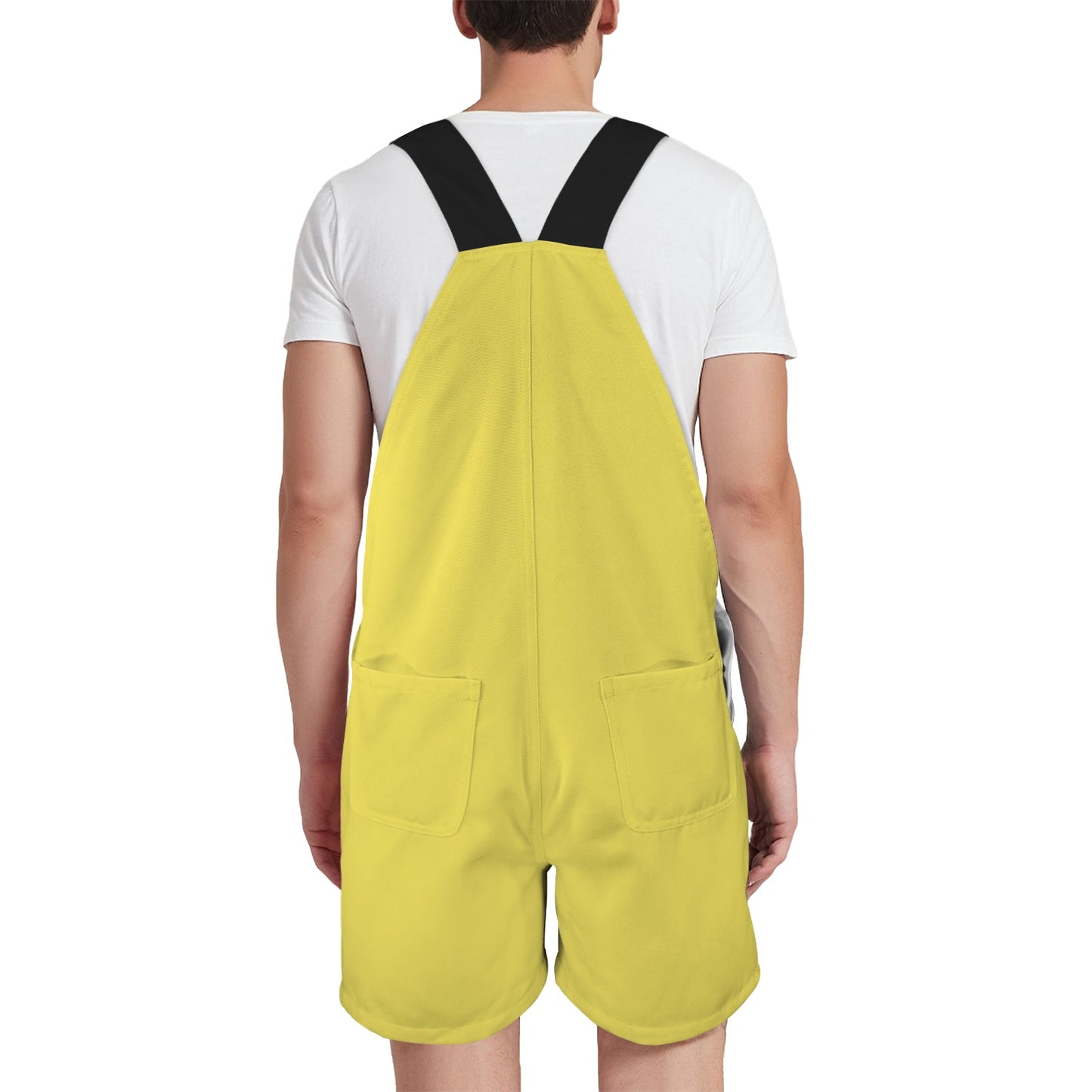 Gadsden Flag Inspired Unisex Suspender Jumpsuit