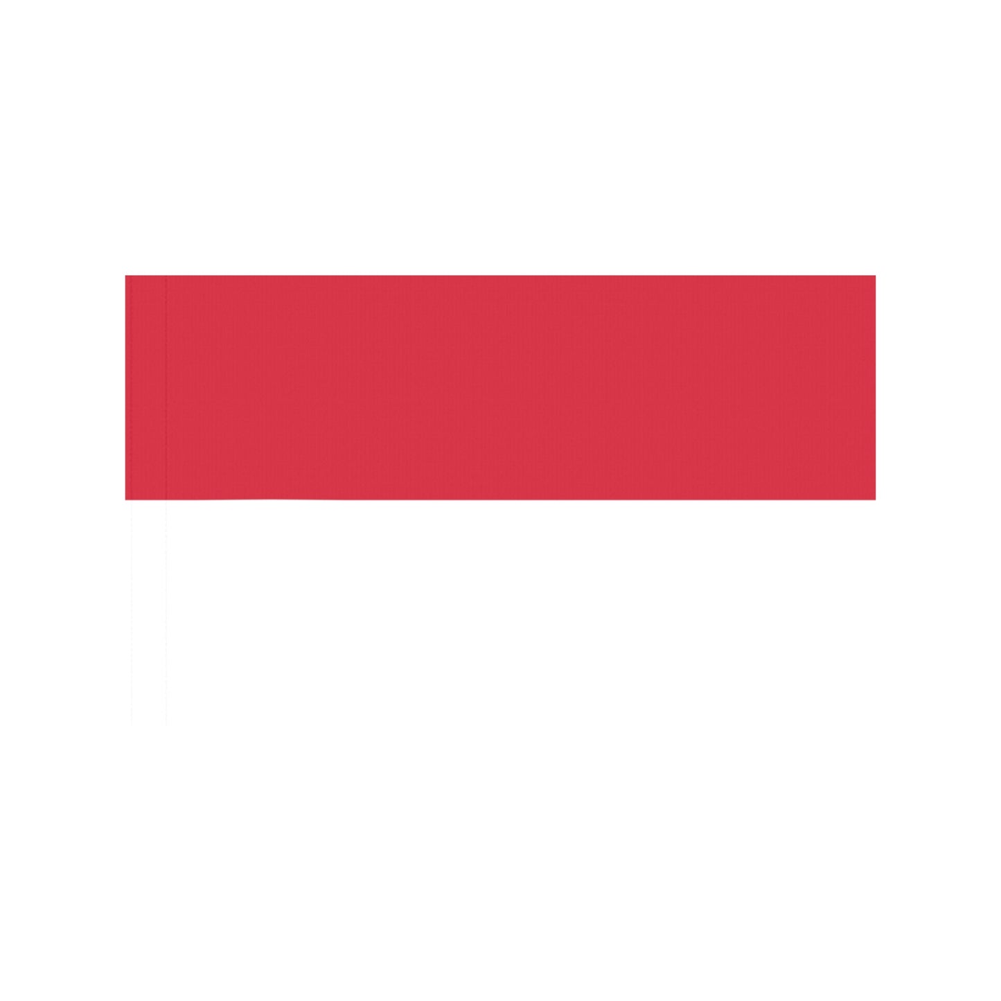Red and white flag from Luv My Flag brand.