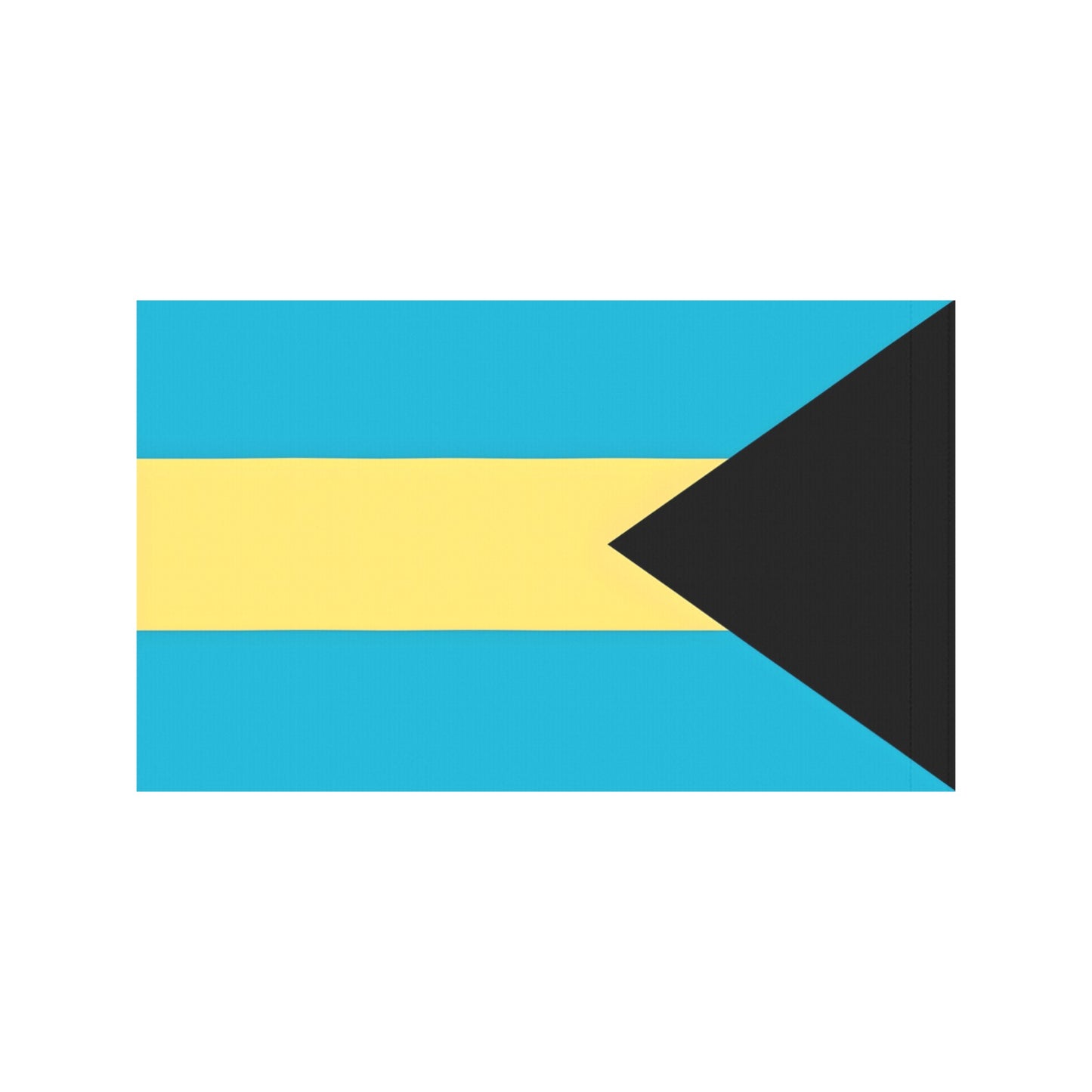 Bahamas flag design on Luv My Flag brand product.
