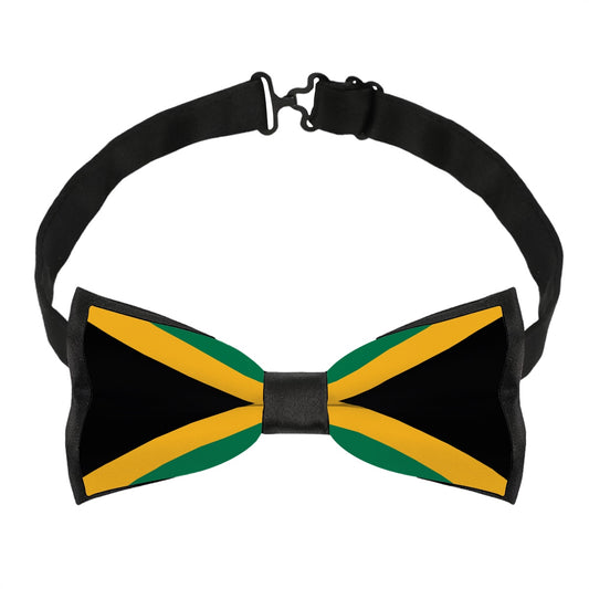 Jamaica Flag Inspired Bow Tie – Look Sharp, Show your Columbian Pride