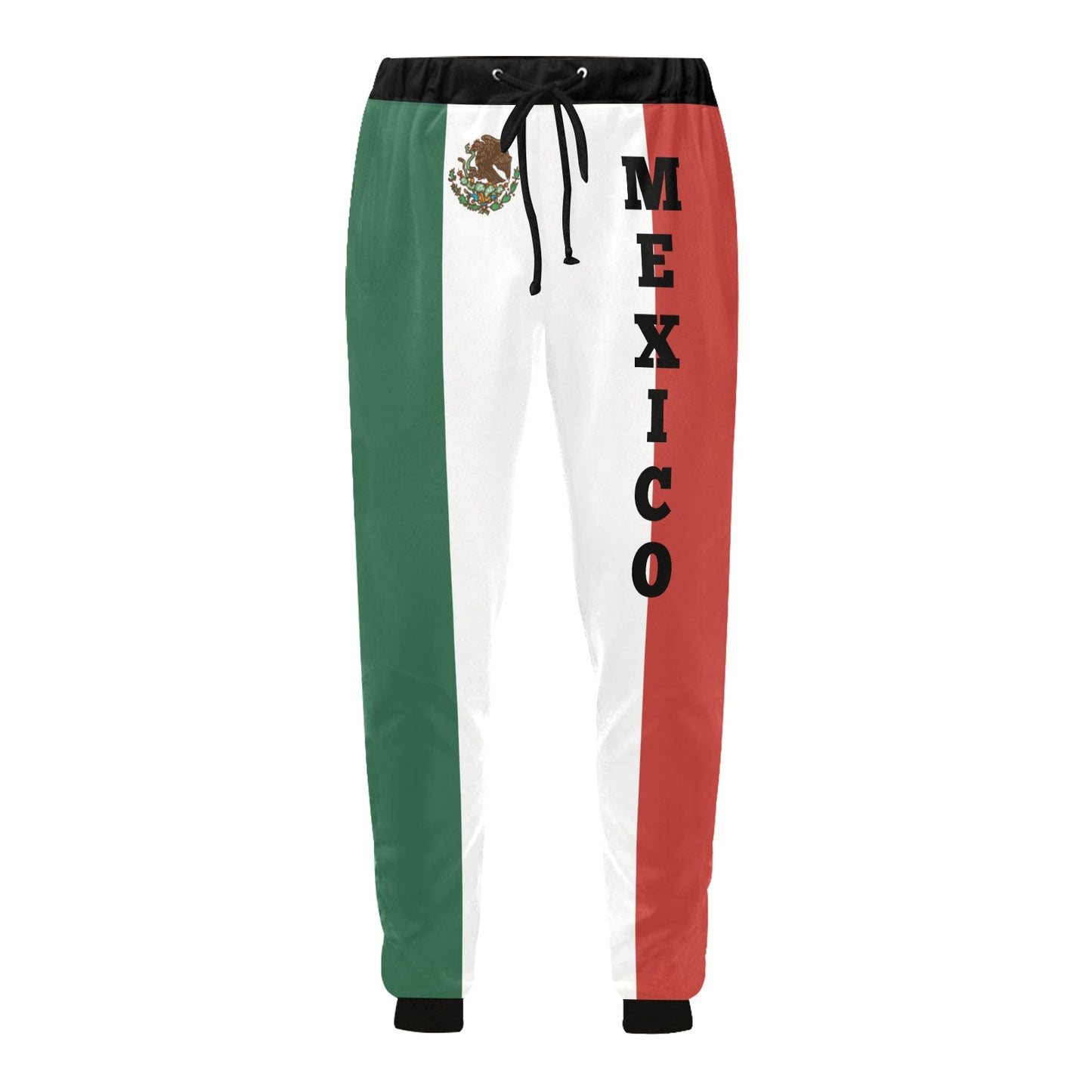 Mexico Flag Inspired All Over Print Unisex Sweatpants