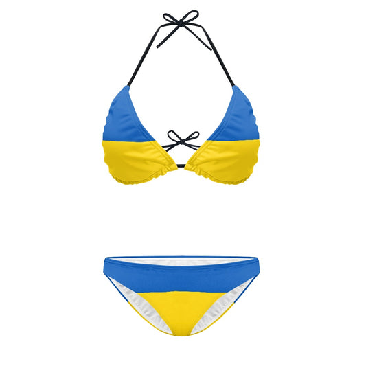 Ukraine Flag Inspired Women's Bikini