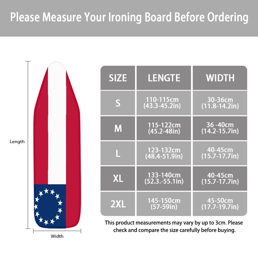 Confederate States Flag Ironing Board Cover
