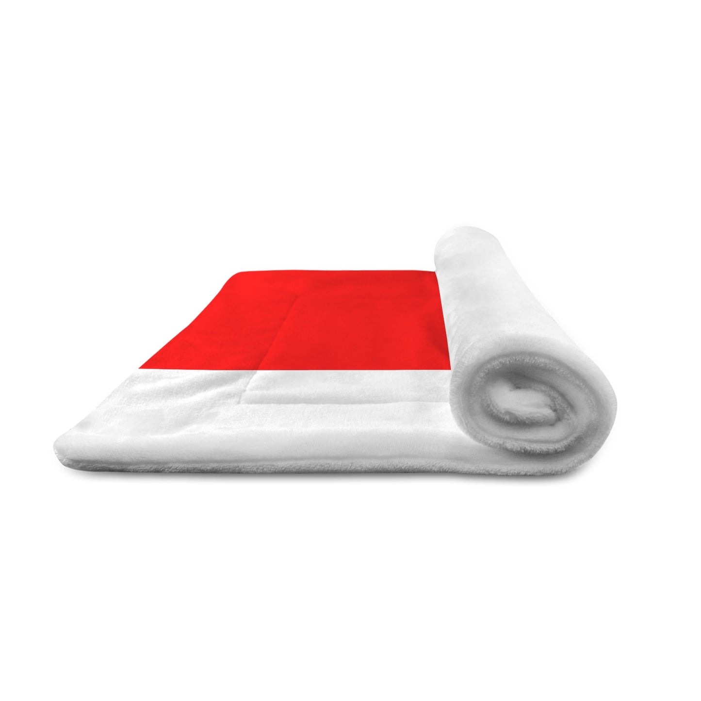 Indonesia Flag Inspired Pet Mat 25x18inch (Made in the USA)