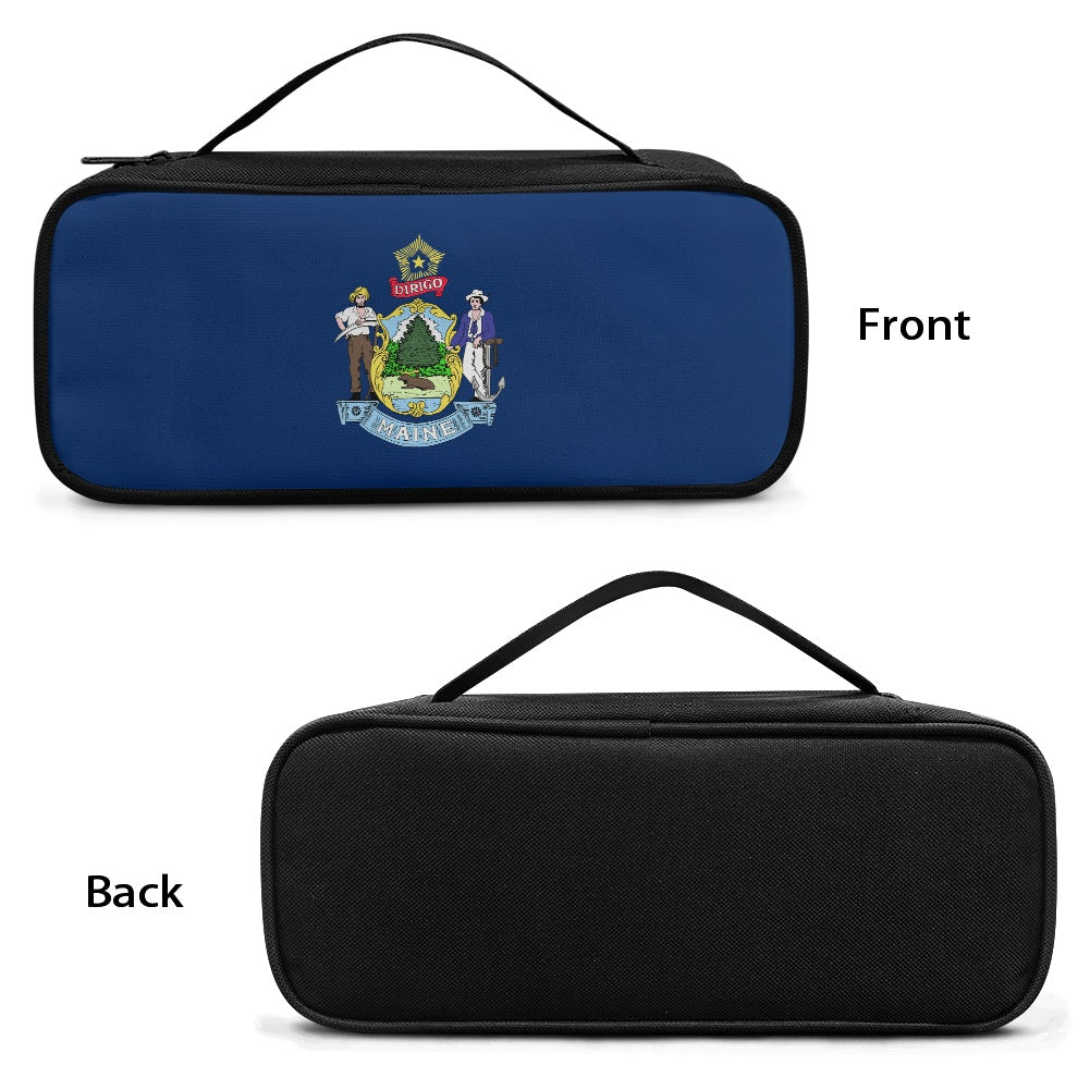 Maine Flag Inspired Stethoscope Storage Bag